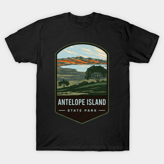 Antelope Island State Park T-Shirt by JordanHolmes